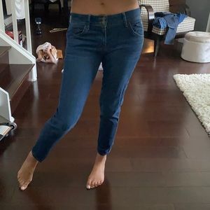 Hudson Collin Flap Skinny Jeans Medium Wash size 27